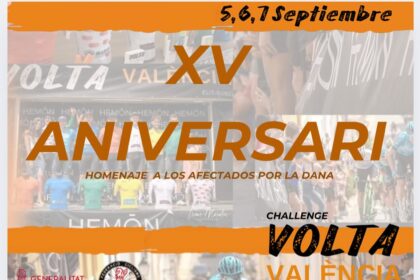 Cartel de la XV Volta a València 2025
