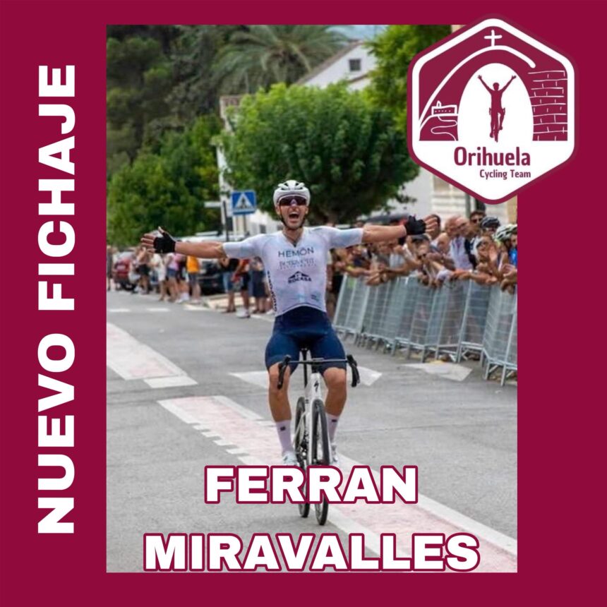 El Pelotón Ferran Miravalles se incorpora al Orihuela Cycling Team Ferran Miravalles Orihuela Cycling