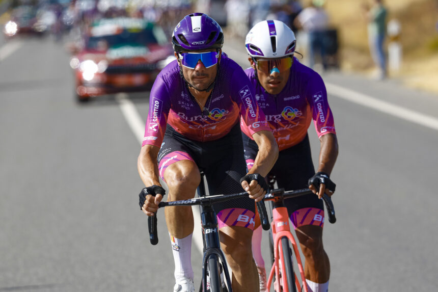 Mario Aparicio Sergio Chumil Burgos Burpellet BH La Vuelta