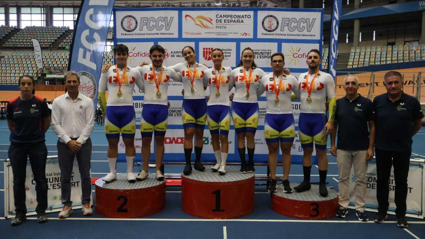 Campeonato de España Pista Helena Casas Ricardo Ten