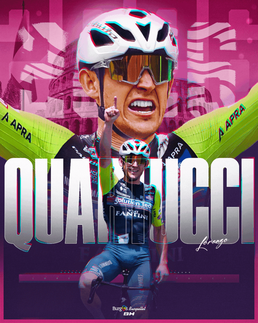 El Pelotón Lorenzo Quartucci, primer fichaje del Burgos Burpellet BH para 2026 Lorenzo Quartucci Burgos Burpellet BH