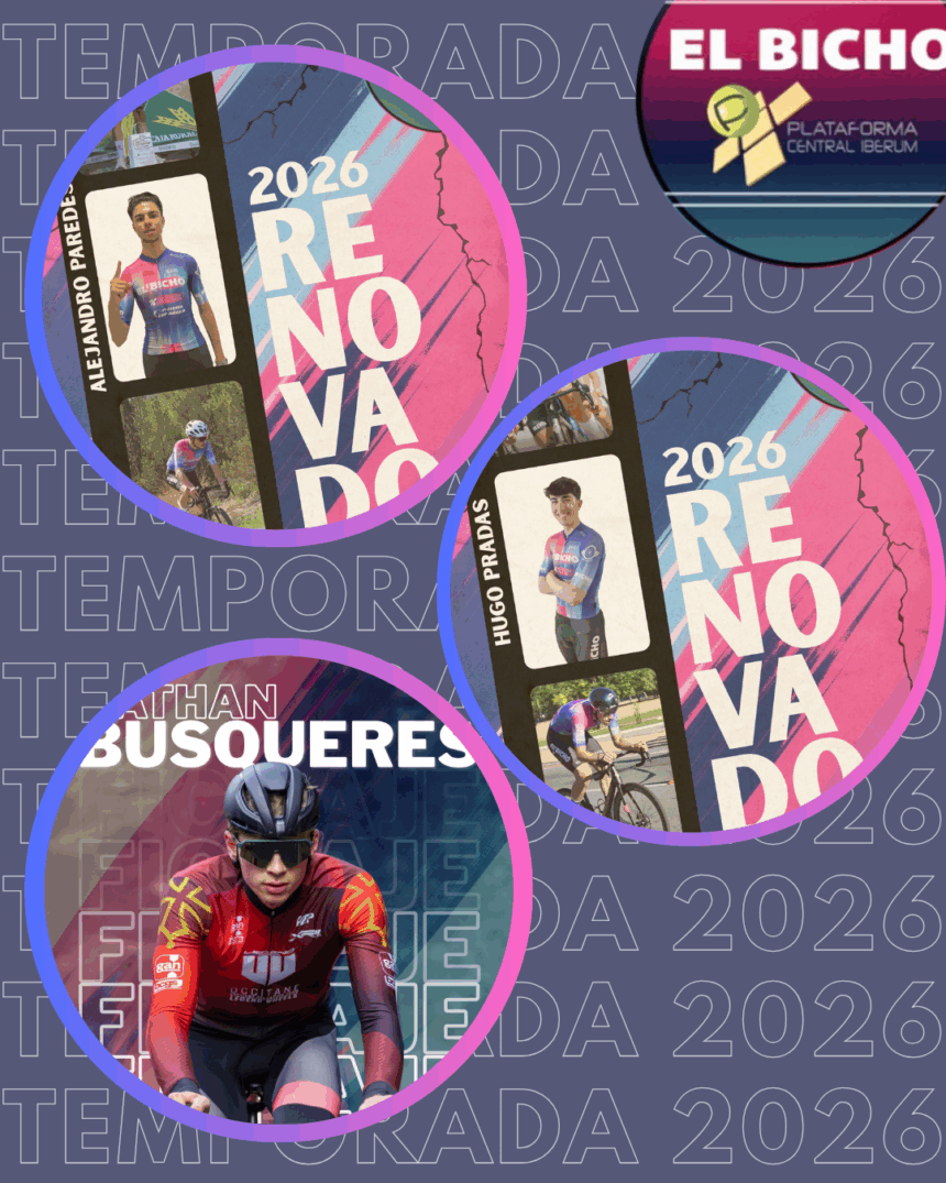 El Pelotón El Bicho - Plataforma Central Iberum renueva a dos piezas clave en el 2025 y pesca un gran talento en Francia El Bicho - Plataforma Central Iberum renueva a dos piezas clave en el 2025 y pesca un gran talento en Francia