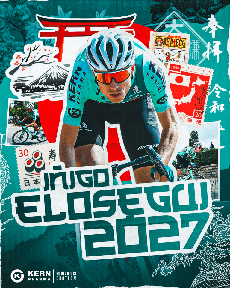 El Pelotón Iñigo Elosegui continuará en el Equipo Kern Pharma Iñigo Elosegui continuará en el Equipo Kern Pharma