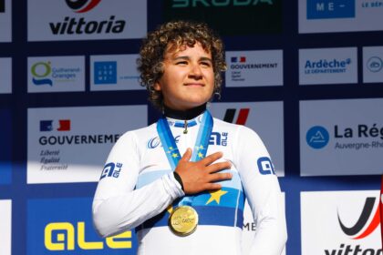 Paula Ostiz revalida su título de campeona de Europa contrarreloj