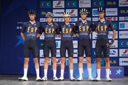 Javier Cubillas finaliza en novena posición la prueba en línea júnior del Europeo de Drome-Ardeche