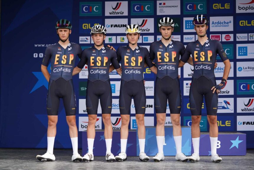 El Pelotón Javier Cubillas finaliza en novena posición la prueba en línea júnior del Europeo de Drome-Ardeche Javier Cubillas finaliza en novena posición la prueba en línea júnior del Europeo de Drome-Ardeche