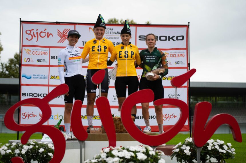 El Pelotón Kevin Suárez y Lucía González vencen en Gijón y se colocan como líderes de la Copa de España de CX Kevin Suárez y Lucía González vencen en Gijón y se colocan como líderes de la Copa de España de CX