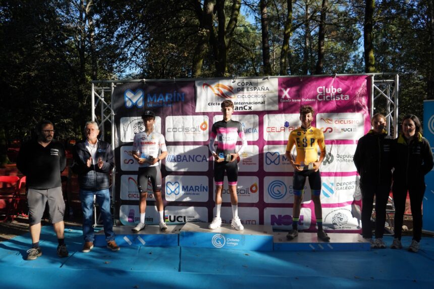 El Pelotón Pedro Cidrás triunfa en el XaxanCX y Guillermo García se mantiene como líder cadete de la Copa de España Pedro Cidrás triunfa no XaxanCX e Guillermo García mantense como líder cadete da Copa de España