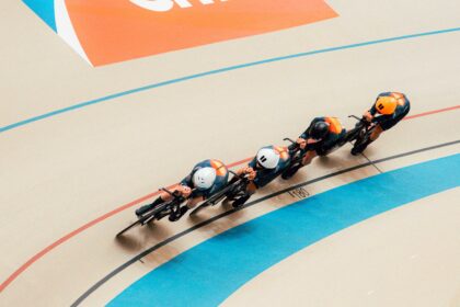 La cuarteta masculina logra el récord de España en la 1ª jornada del Mundial de Pista de Chile