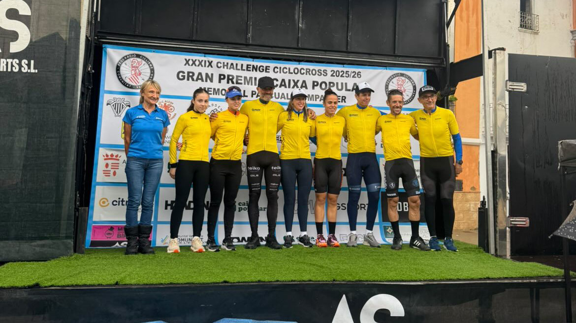 El Pelotón Sara Bonillo y Adrián Aranda abren la Challenge con autoridad en Potries