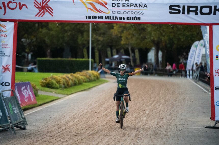 El Pelotón Gijón arranca la Copa de España con dominio del Nesta - MMR: Kevin Suárez y Lucia González, imparables lucia-meta-gijon