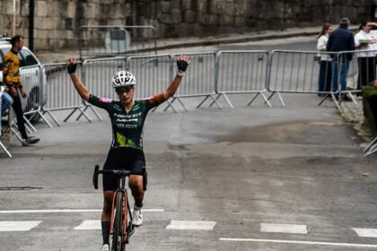 Lucia González (Nesta-MMR) cerró su doblete luso en Vouzela. Foto: Nesta-MMR