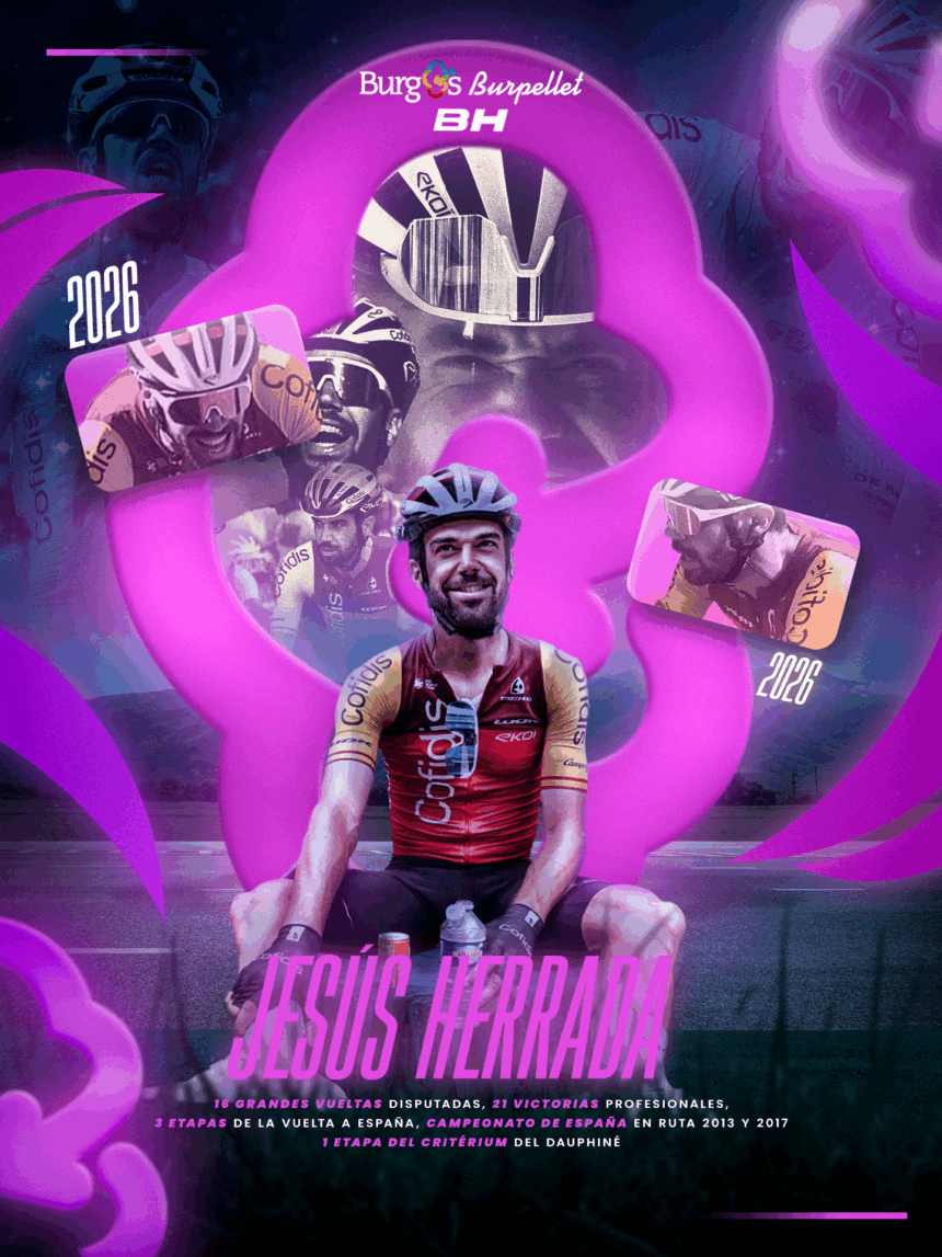 El Pelotón Jesús Herrada, fichaje de muchos quilates para el Burgos Burpellet BH Jesús Herrada Burgos Burpellet BH