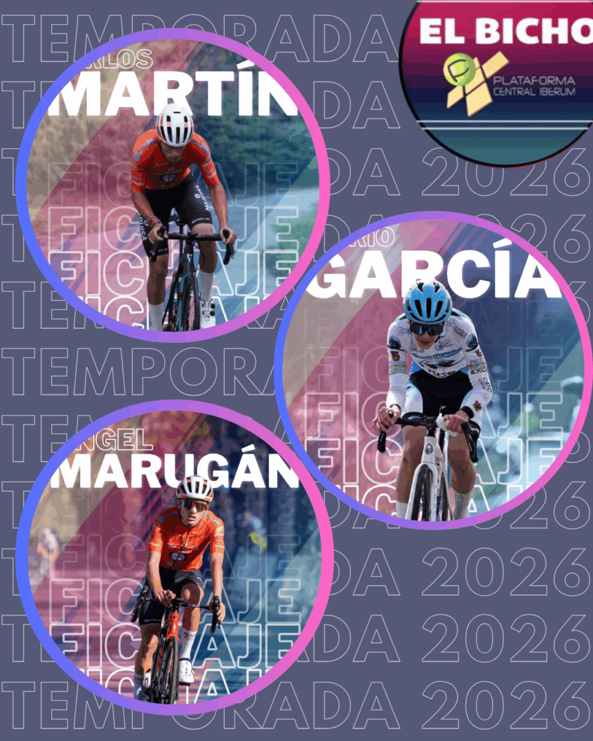 Juventud y gen ganador: El Bicho - Plataforma Central Iberum asciende a tres corredores junior a la categoría sub-23