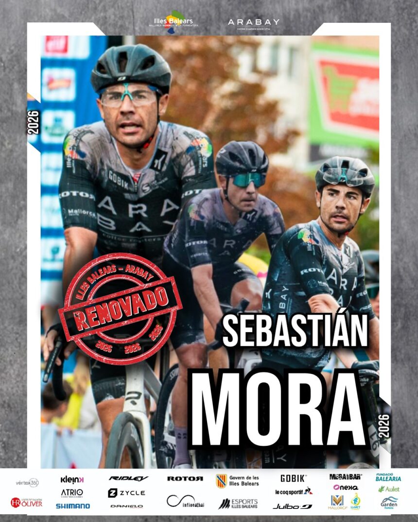 El Pelotón Sebastián Mora continuará en el Illes Balears - Arabay Pro Cycling Team Sebastián Mora continuará en el Illes Balears - Arabay Pro Cycling Team