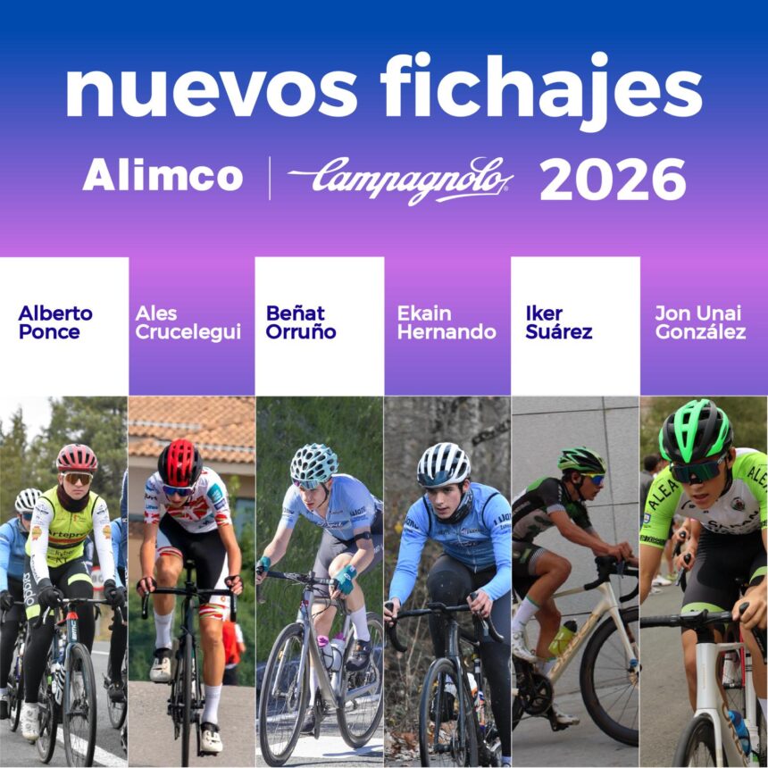 El Pelotón 6 fichajes para el ALIMCO CAMPAGNOLO 2026 Fichajes ALIMCO CAMPAGNOLO 2026