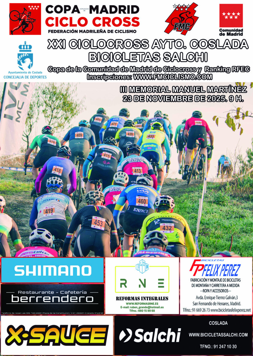 El Pelotón PREVIA | Clásico madrileño en noviembre, Coslada reparte puntos para la Copa de Madrid coslada25