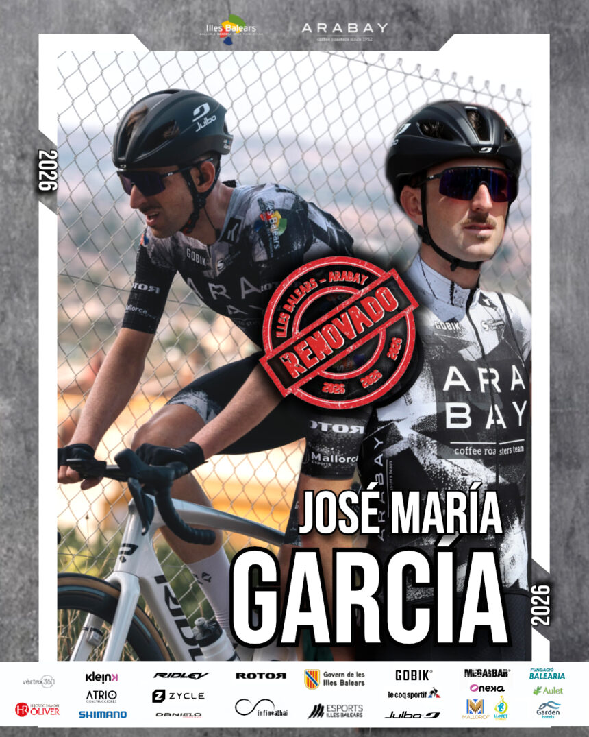 José María García renueva con el Illes Balears - Arabay Pro Cycling Team