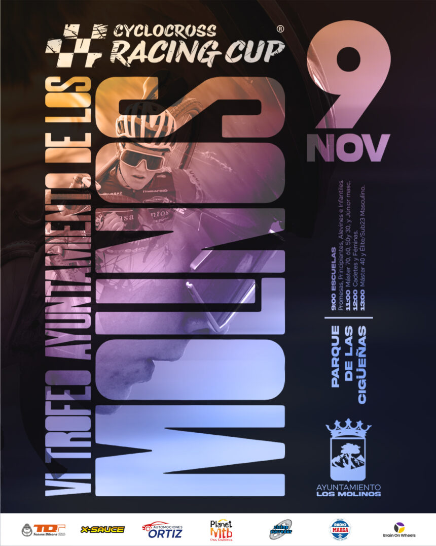 Los Molinos coronará el 9 de noviembre a los ganadores de la II Ciclocross Racing Cup