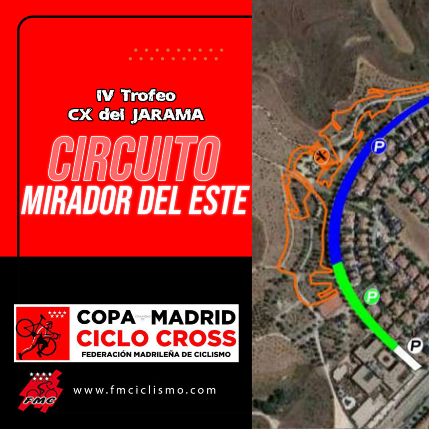 El Pelotón El Mirador del Este, un circuito espectacular para el IV Trofeo CX del Jarama El Mirador del Este, un circuito espectacular para el IV Trofeo CX del Jarama