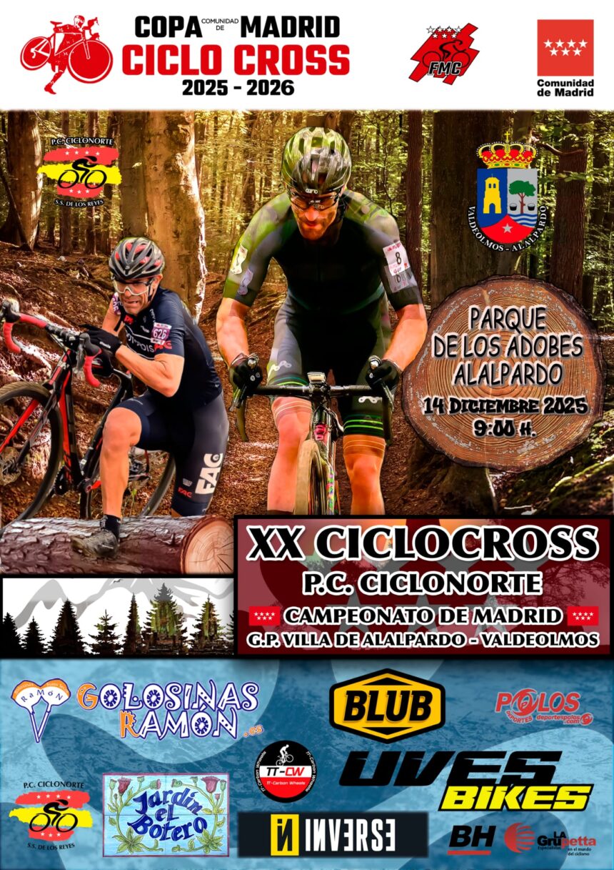 El Pelotón PREVIA | Alalpardo-Valdeolmos acoge los Campeonatos de Madrid de ciclocrós El Pelotón PREVIA | Alalpardo-Valdeolmos acoge los Campeonatos de Madrid de ciclocrós