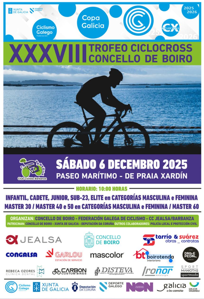 El Pelotón PREVIA | Boiro, clásica del invierno, Praia Xardín aprieta la Copa Galicia El Pelotón PREVIA | Boiro, clásica del invierno, Praia Xardín aprieta la Copa Galicia