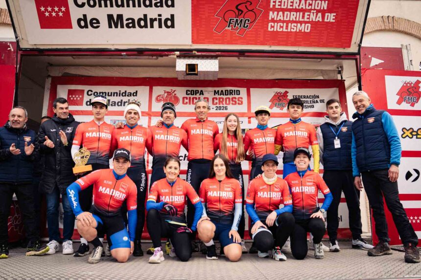 El Pelotón Triunfos claros de Miguel Díaz y Celia Romo en los Campeonatos de Madrid