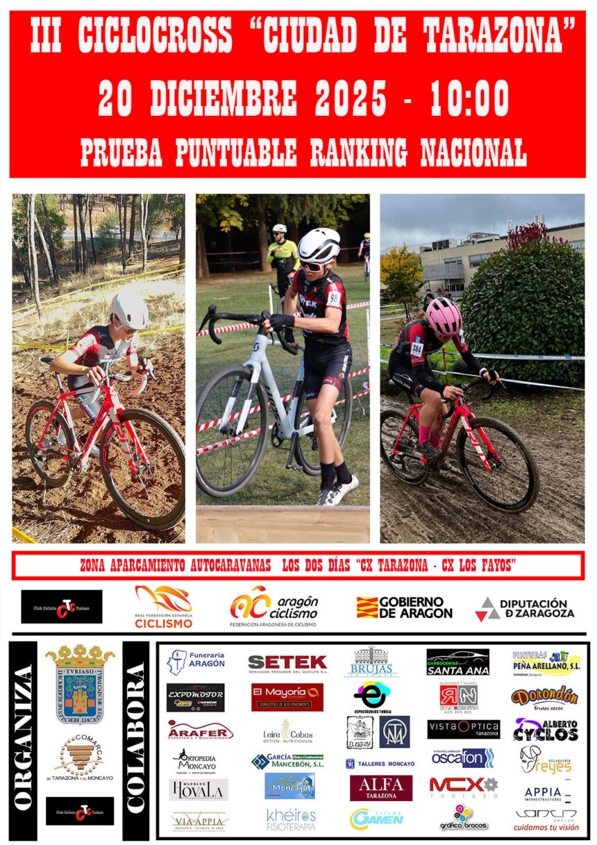 El Pelotón PREVIA | El ciclocrós toma Tarazona