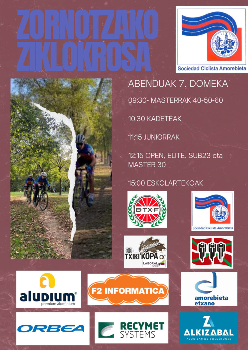 El Pelotón PREVIA | Zornotzako Ziklokrosa: curvas, aceleraciones y nervios en Amorebieta