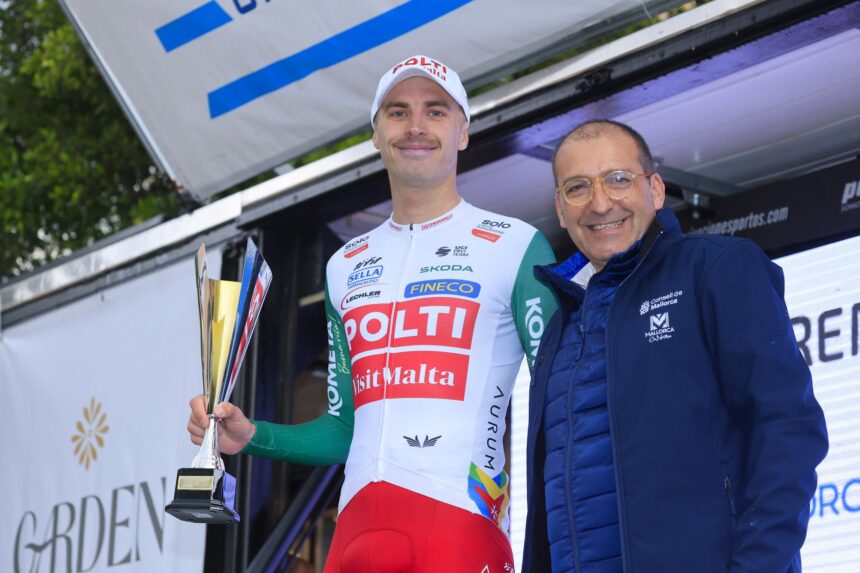 El Pelotón Pietrobon (Polti VisitMalta) gana la montaña en el Trofeo Calvià Andrea Pietrobon Polti VisitMalta Challenge Mallorca