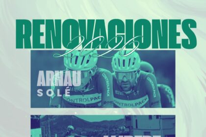 El Pelotón Solé, Sendrós y Cabanas seguirán guiando al Controlpack en 2026