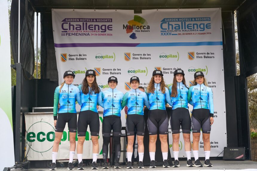El Pelotón Aroa Gorostiza lidera al Eulen Amenabar en Mallorca Challenge de Mallorca Eulen Amenabar