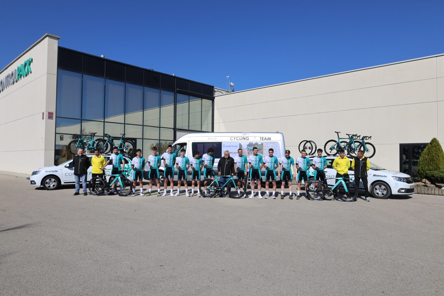 El Pelotón El Controlpack presenta su ambicioso proyecto para 2026