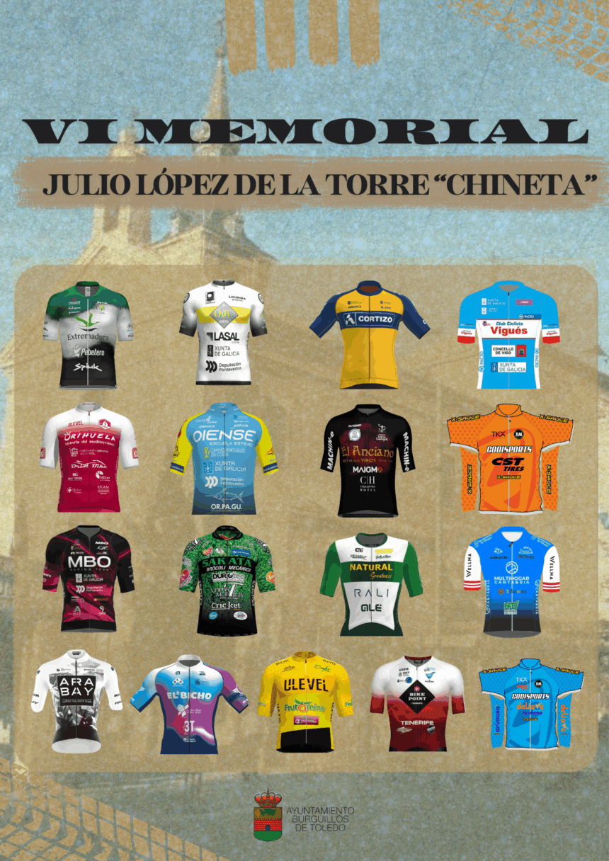 El Pelotón El Memorial Julio López de la Torre "Chineta" recibirá una participación de primer nivel nacional compuesta por 17 equipos