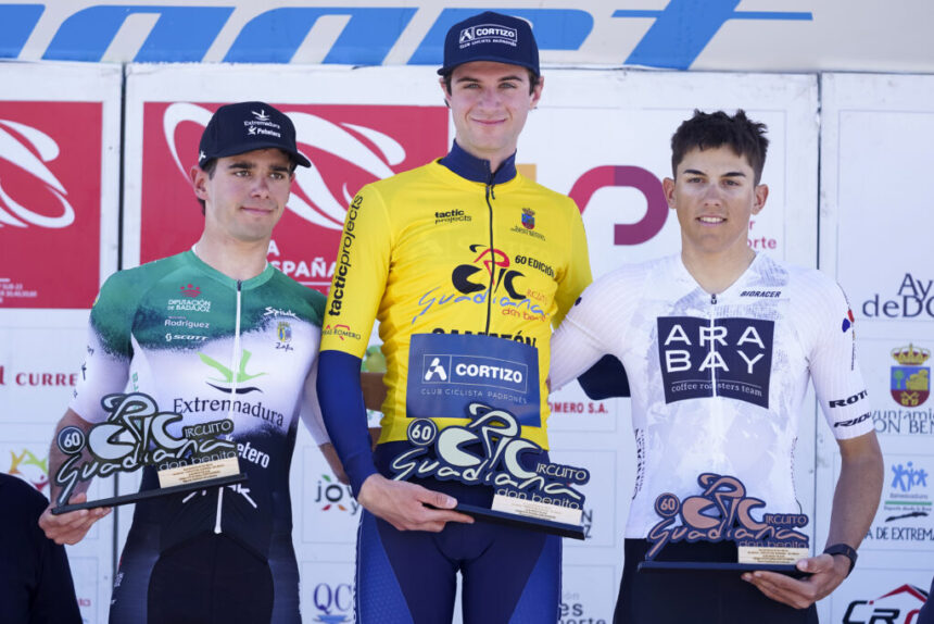 El Pelotón Luke Valenti (Equipo Cortizo) gana el Circuito del Guadiana y postula su candidatura a la Copa de España