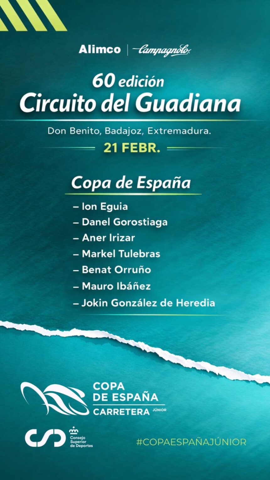 Circuito del Guadiana Alimco Campagnolo