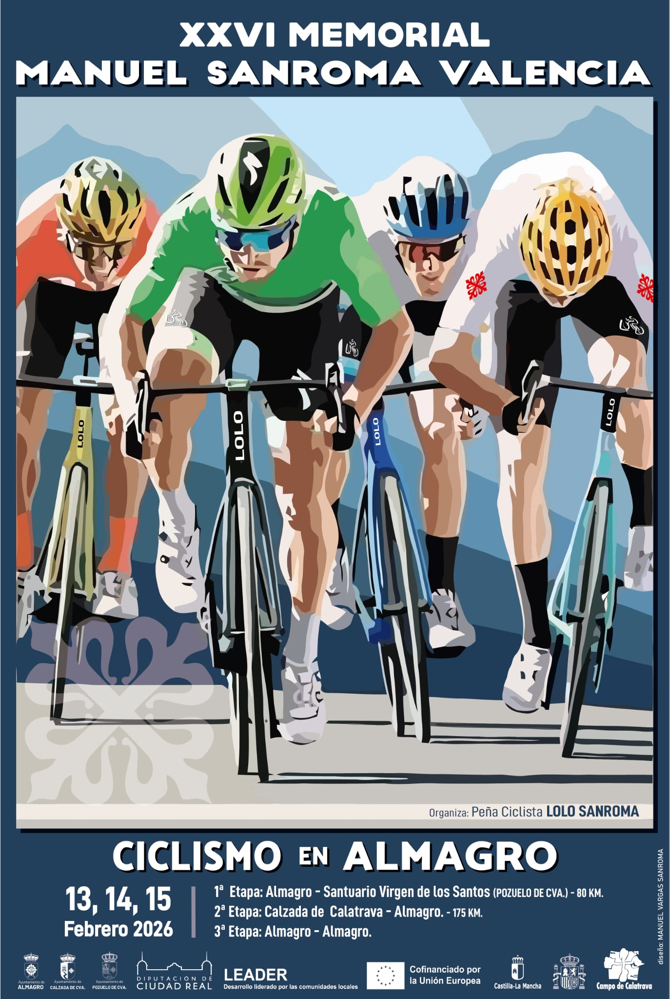 Cartel Memorial Sanroma 2026