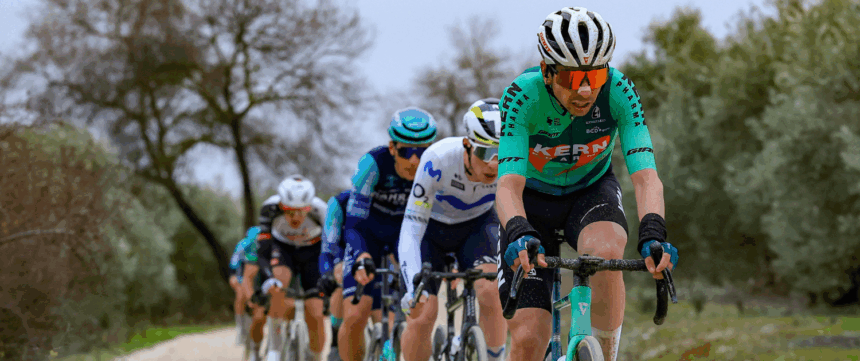 El Pelotón Correoso Equipo Kern Pharma en el bloque de pruebas ibéricas Ibon Ruiz Equipo Kern Pharma Clásica Jaén