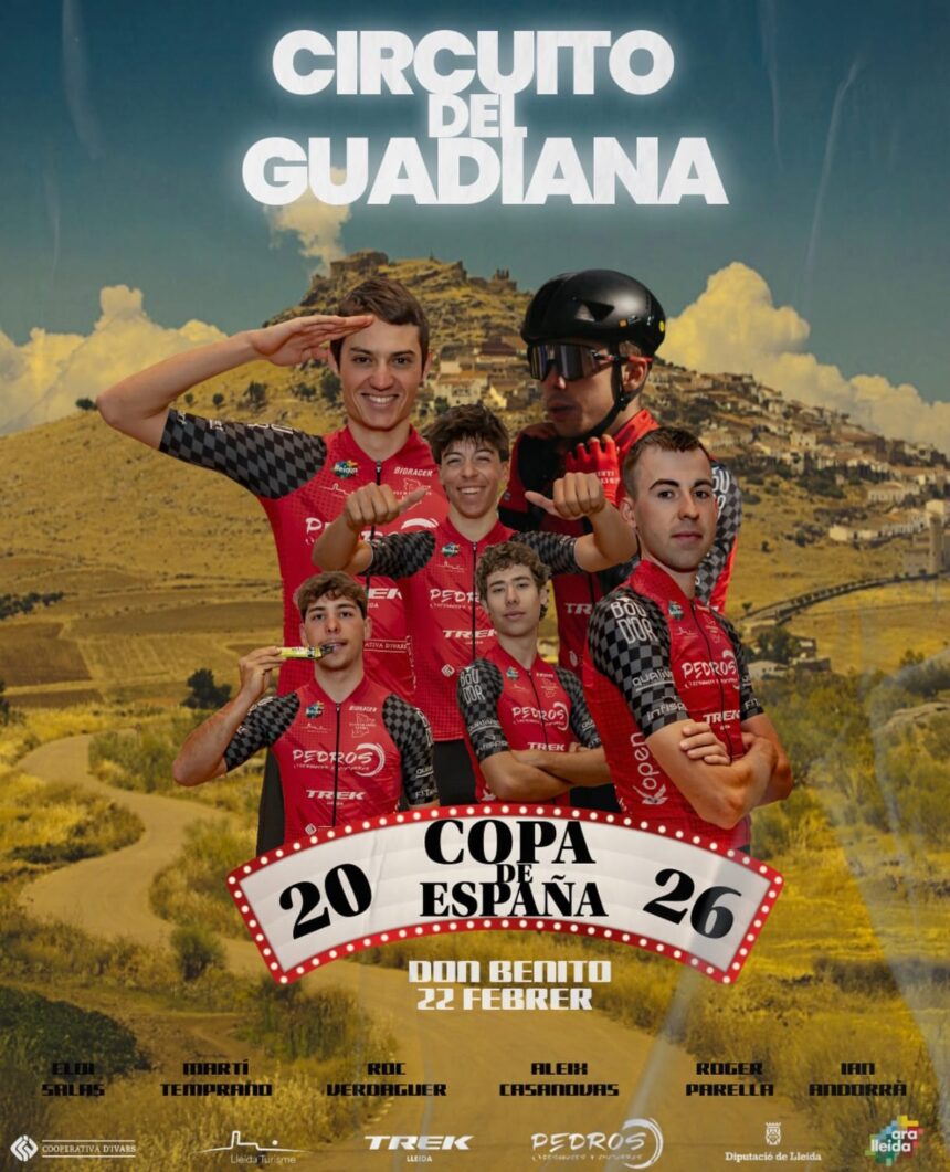 El Pelotón El CC Lleida - DPedrós, con ambición al Circuito del Guadiana