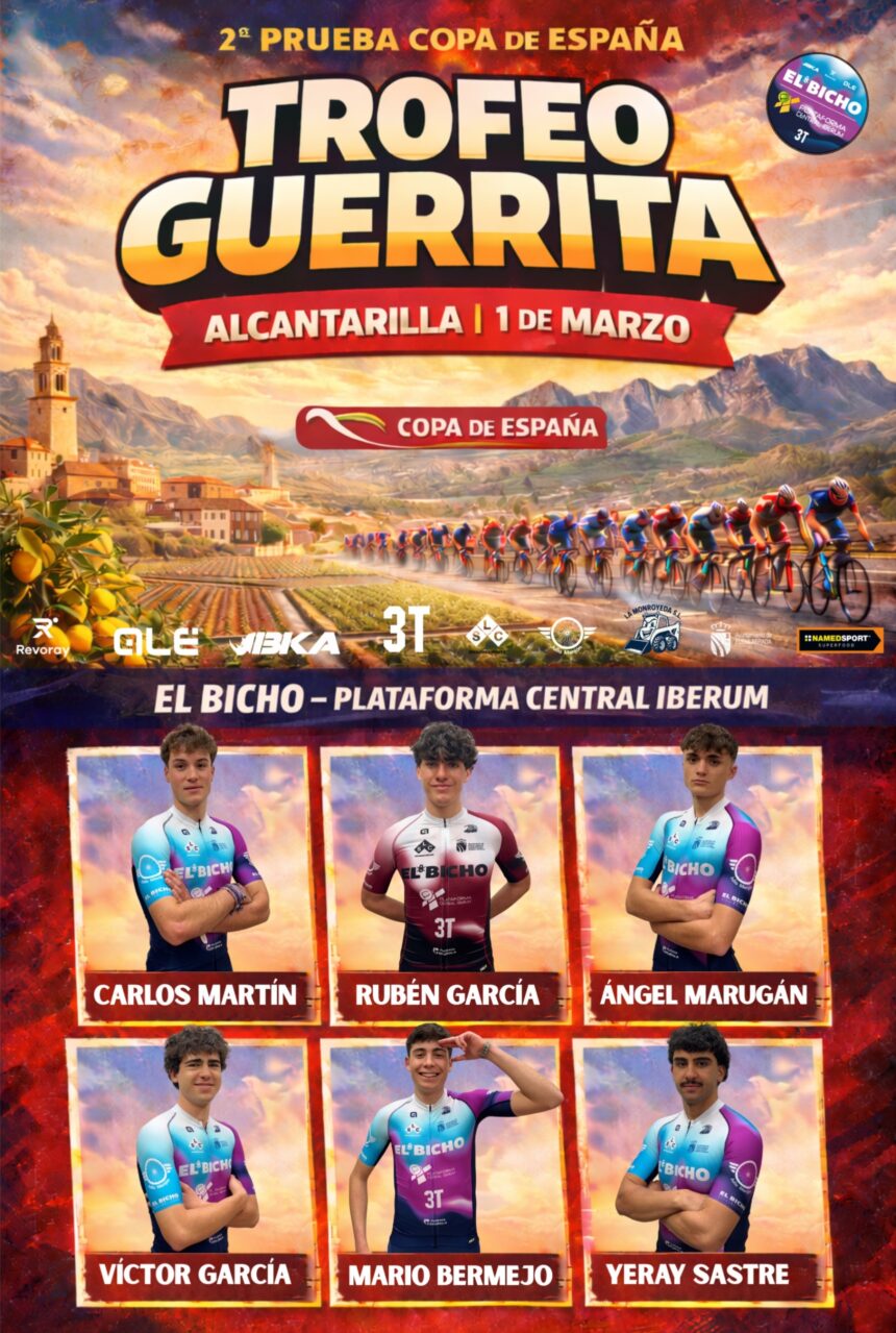 El Pelotón El Bicho - Plataforma Central Iberum acude al Trofeo Guerrita repleto de valentía y combatividad El Pelotón El Bicho - Plataforma Central Iberum acude al Trofeo Guerrita repleto de valentía y combatividad