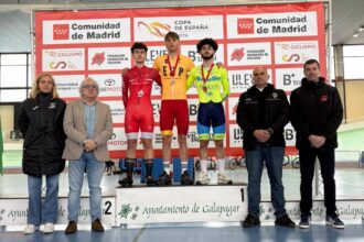 El Pelotón Galapagar cerró la Copa de España de Pista 2026