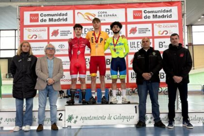 El Pelotón Galapagar cerró la Copa de España de Pista 2026