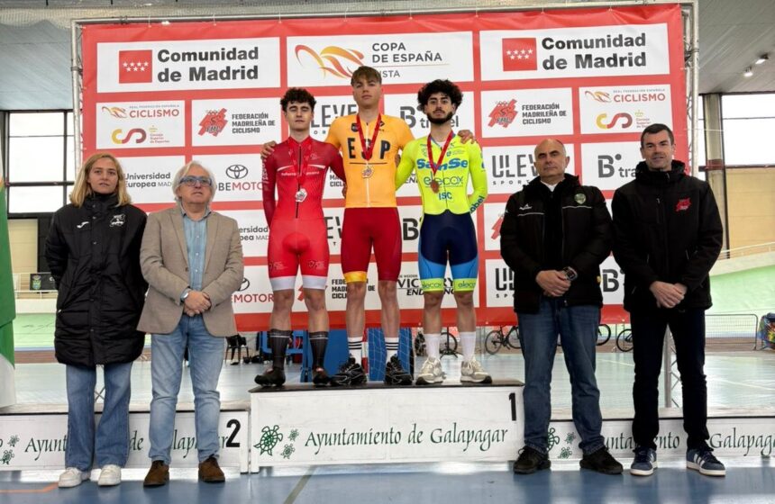 El Pelotón Galapagar cerró la Copa de España de Pista 2026