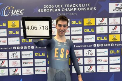 El Pelotón Eñaut Urkaregi pulveriza el récord de España de Persecución Individual en el Europa