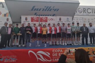 El Pelotón Yakovlev, primer líder de la Copa de España Júnior tras vencer en el Circuito Guadiana