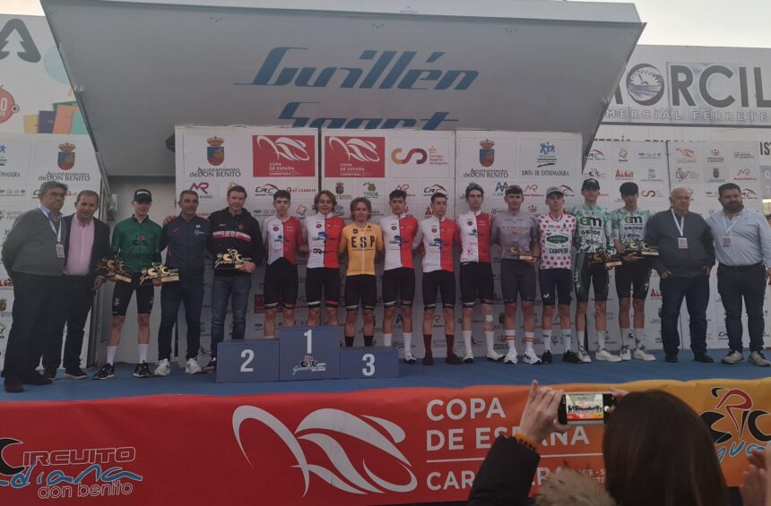 El Pelotón Yakovlev, primer líder de la Copa de España Júnior tras vencer en el Circuito Guadiana