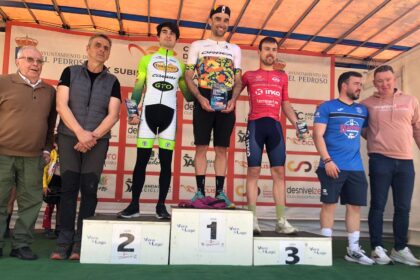El Pelotón Luis Ángel Maté y María Isabel Felipe, primeros líderes de la Copa de España de XCM tras vencer en El Pedroso