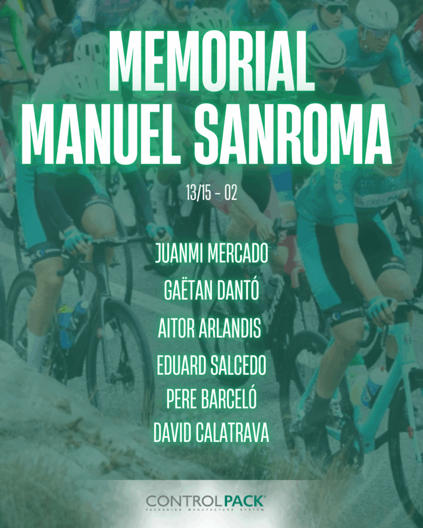 Memorial Manuel Sanroma, primera parada para el Controlpack en 2026
