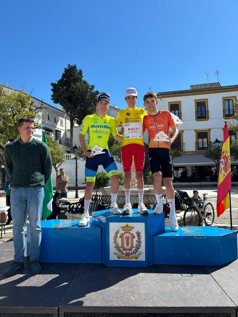 El Pelotón Aitor Mitxelena conquista la Vuelta a Sevilla y Polti VisitMalta U19 mejor equipo