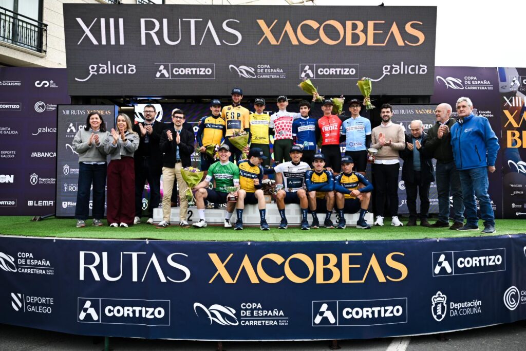 El Pelotón Marc Rubirola continúa la racha en la Copa de España de Caja Rural ALEA, con un triunfo de persistencia en las Rutas Xacobeas